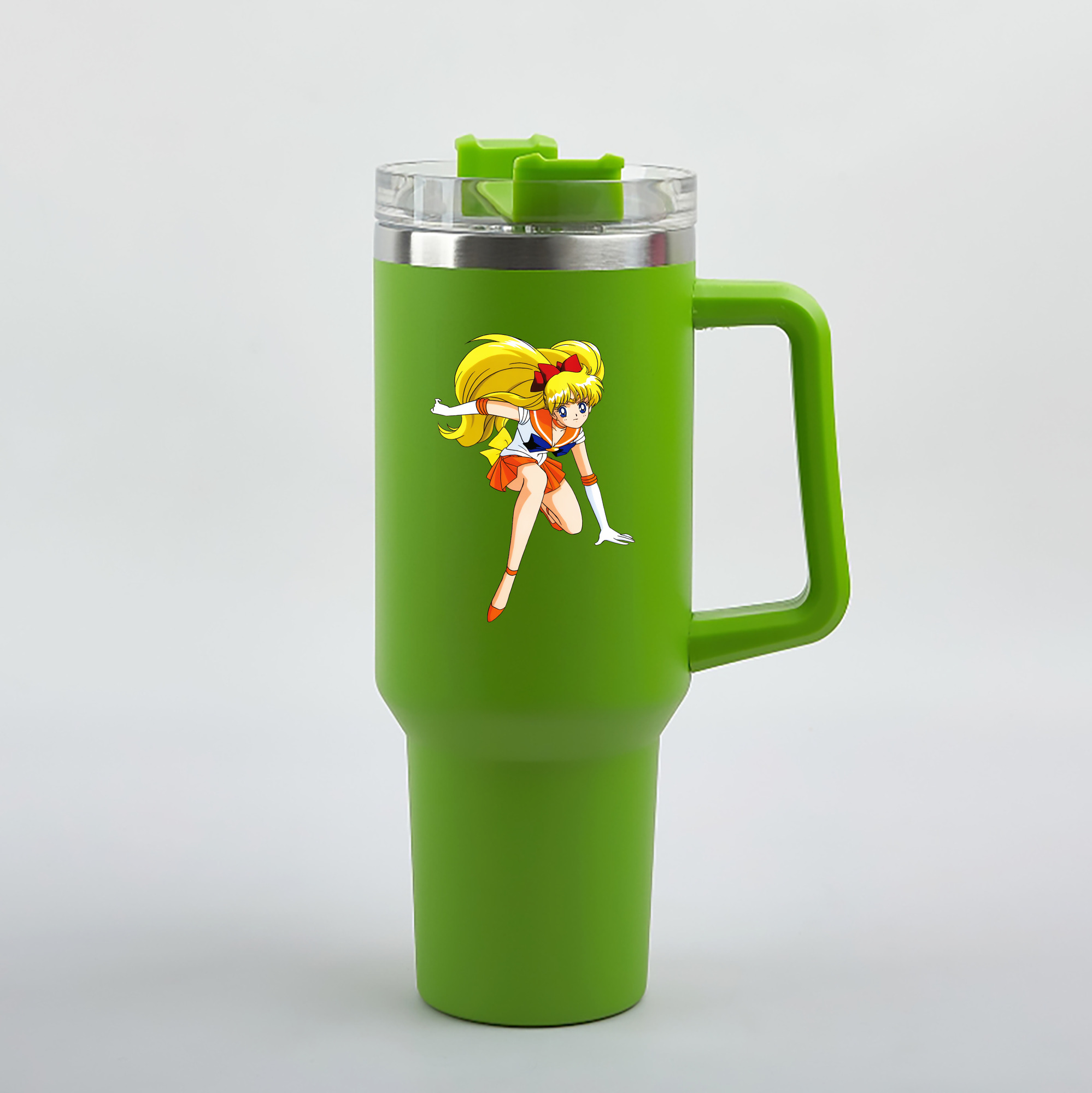 （画像用） 美少女戦士セーラームーン 愛野 美奈子 あいの みなこ Sailor Moon Aino Minako 1200mL車用タンブラー（カラープリント）